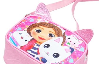 Gabbys Dollhouse Official Shoulder Bag Girls Pink Fashion Crossbody Bag