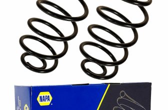 Napa Rear Coil Springs Pair Fits Vauxhall Zafira B 2005 to 2014