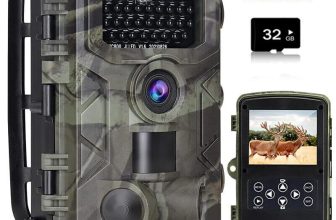 50MP Wildlife Hunting Game Trail Camera 4K Night Vision Motion Activated+32GB