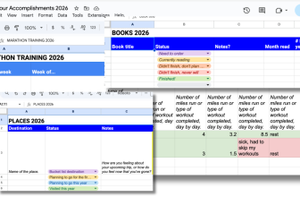 This Ridiculously Detailed Spreadsheet Has Helped Me Stick to My New Year’s Resolutions for Five Years