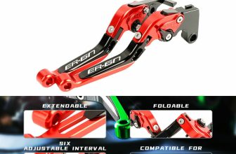 CNC Alu Motorcycle Folding Brake Clutch Lever For KAWASAKI NINJA ER6N 650 06-08