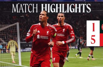 Highlights: Eintracht Frankfurt 1- 5 Liverpool | FIVE Goals as Reds Return to Winning Ways!