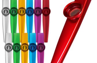 12Pcs Metal Kazoos For Adults Beginner Kazoos Performance Kazoo For Kids New