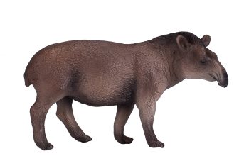 Mojo BRAZILIAN TAPIR Wild animal play model figure toys plastic forest jungle