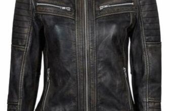 New Women Genuine Lambskin Leather Jacket Black Slim fit Biker Motorcycle Jacket