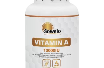 Vitamin A 10000 IU – Tablets – Immune Support, Eye & Skin Health – Sowelo