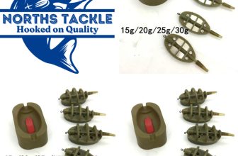 4 x Inline Method Feeder + Mould Set Carp Coarse Tackle Various Sizes