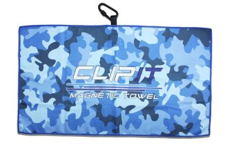 Clip It Magnetic Tour Golf Towel I Stand Out From The Crowd (Camo Style)