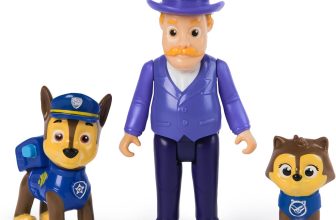 Paw Patrol Chase and Humdinger Figures Set, Kids’ Toys for Boys and Girls Aged