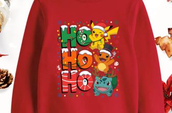 Pokemon Christmas jumper for boys girls top sweatshirt Pikachu Xmas jumper day