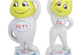 Esso Stlye Blue Oil Fuel Fett Ol Paraffin Money Banks Pair Cast Iron Coin Box