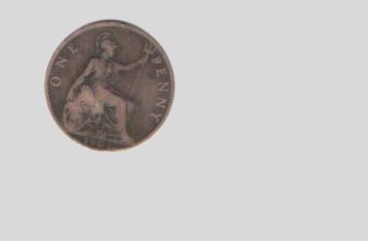 1901 Queen Victoria Penny Lettering clear on both sides R591