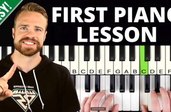 How to Play Piano: Day 1 – EASY First Lesson for Beginners