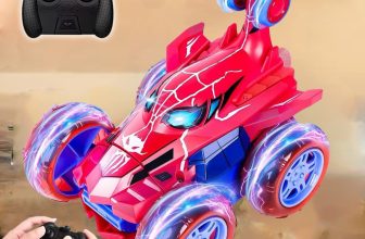 Spiderman RC Stunt Car Remote Control Cars Toys for Boys Girls Birthday Gifts UK