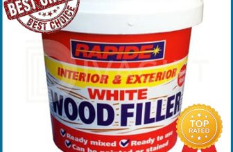 WHITE WOOD FILLER CRACKS REMOVER SMOOTH INTERIOR EXTERIOR NEW 470G ALL PURPOSE