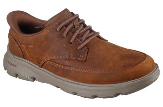 Skechers Hands Free Slip-ins Shoe For Men Arch Fit Garza Rowan in Brown, 6-13