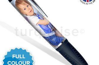 Personalised Custom Stationary Photo Pen Logo Picture | Black