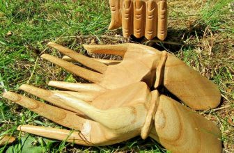 FairTrade Hand Carved Made Wooden Business Card Display Stand Shop Retail Holder