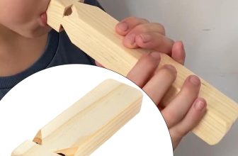 Kids Wooden Train Whistle Toy Teaching Aid Wood Musical Instrument Accessories