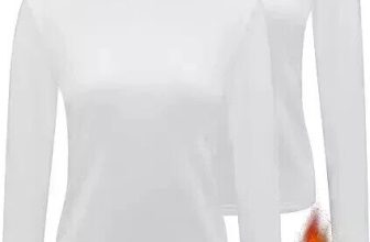 Ladies 2 Pack Thermal Vest Tops Long Sleeve Winter Warm  Thermal Tops All Season