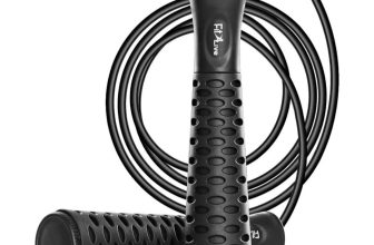 Adjustable Adult Skipping Rope Gym Fitness Boxing Speed Exercise Jump Workout UK