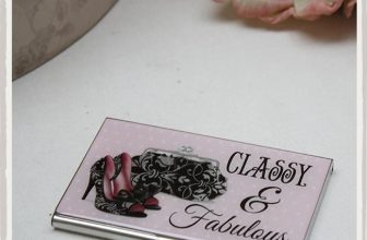 Classy & Fabulous Business Card Holder Christmas Mothers Day Birthday Gift Her