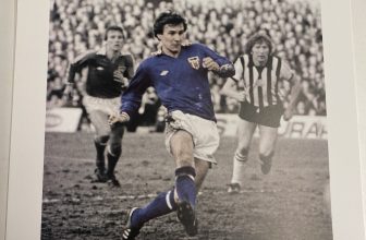 Gary Rowell – There Is A God 1979 Sunderland 25cm x 25cm Print