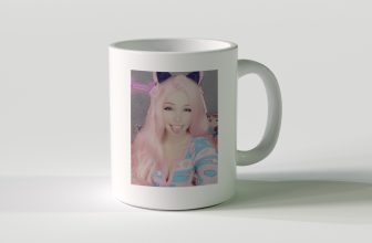Belle Delphine 11oz Mug Cup Anime Novelty Cosplay Model Birthday Gift New In Box