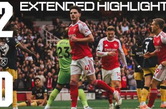 GOALS FROM RICE AND SAKA ⏱️ | EXTENDED HIGHLIGHTS | Arsenal vs West Ham United | Premier League