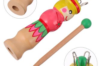 Large Dolly Bobbin French Knitting Knitter Educational Threading Toy