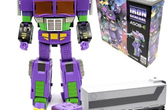 Transformation Robot AS-08 Purple Commander Action Figure Toys With Container