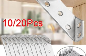 10/20X Universal Furniture Corner Connector Stainless Steel Angle Corner Bracket