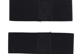 Black Elastic Shoe Strap Band For Banquet Loose High Heeled Shoes Dancing R3P3