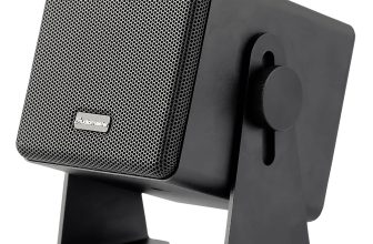 INSTA CUBE 4 – Coaxial Wall Mount and Ceiling Installation Speaker – 4″ Black