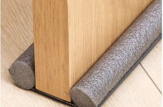 Door Draft Stopper Bottom Seal Strip Guard Wind Dust Blocker Noise Insulator