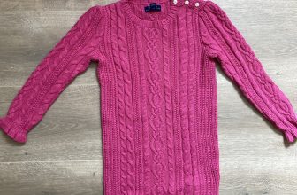 polo ralph lauren girls Knitted dress Size M(8-10),age 8-9 Years