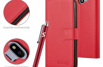 For Samsung Galaxy J6 Case Flip Leather Wallet Cover for Galaxy J6 2018 Phone