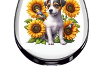 12x Puppy Sunflower Colourful Wine Glass Bottle Tumbler Van Vinyl Sticker Decal