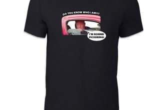 Ronnie Pickering Adult Unisex T Shirt – Fun Humour Viral video Gift