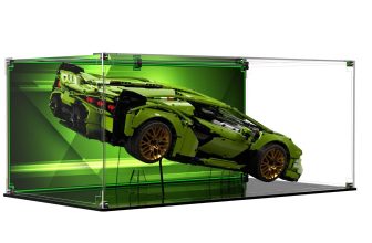 BRICK IN IT Display Case and Stand for LEGO® Lamborghini Sián FKP 37 42115