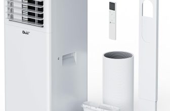 Portable Air Conditioner 7000BTU Cool Dehumidifier & Fan 3-in-1 Window Kit Incl.