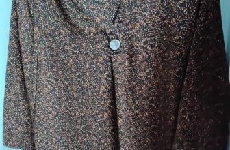 Papaya Matalan Women’s 3/4 Sleeve Blouse Size 12 V Neck