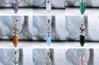 Hexagonal Natural Quarts Crystal Chakra Healing Point Pendant Necklace Jewellery
