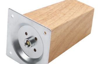 4x Wood Furniture Square Tapered Leg Feet For Sofa Table Chair Stool 4” 6” 8”