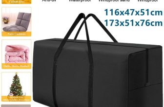 Extra Large Zipped Waterproof Garden Furniture Cushion Storage Bag Heavy Duty UK