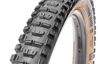 Maxxis 60TPI Dual EXO Minion DHR II Tyre 29 x 2.4 Folding – Tan (29×2.4”)