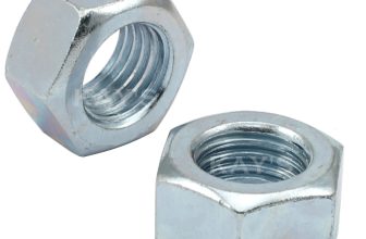 UNF NUTS ZINC PLATED BZP HEXAGON NUT 1/4, 5/16, 3/8, 7/16, 1/2, 5/8, 3/4 GRADE 1