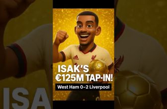 ISAK’S £125M TAP-IN! 💰 West Ham 0-2 Liverpool