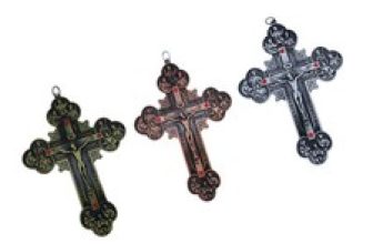 Elegant Crucifix Christian Cross Pendant Exquisite Catholic Crucifix Jewelry