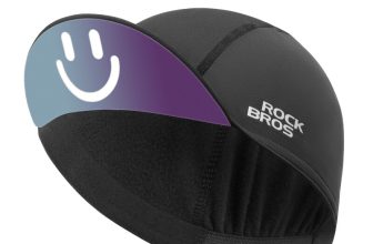 ROCKBROS MTB Cycling Cap Thermal Fleece Under Helmet Motorcycle Hat Comfortable